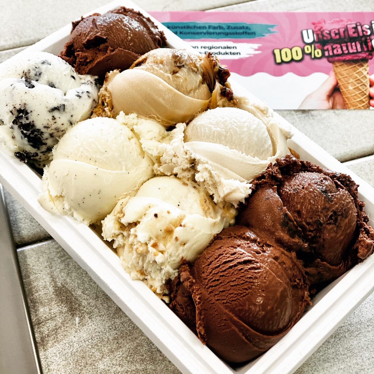 Neu unsere Eisbox Custom ‣ Nat & Tim Bio Eis